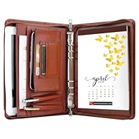 Amazon | プロフェッショナル ヴィーガンレザー A5 ファスナー付き